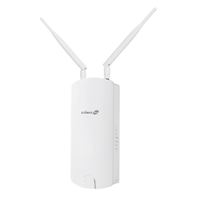Двухполосная уличная PoE точка доступа Edimax (OAP1300) 2 x 2 AC Wave 2 - зображення 3