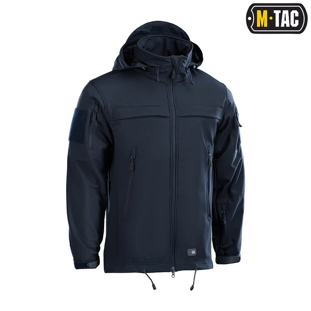 Куртка M-Tac Soft Shell Police Navy Blue M - изображение 3