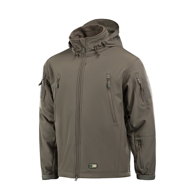 Куртка M-Tac Soft Shell с подстежкой Olive M - изображение 1