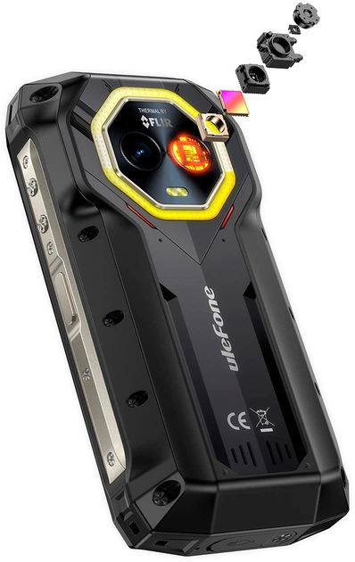 Мобільний телефон Ulefone Armor Mini 20T Pro 8/256GB Black (UF-AM20TP_NC/BK) - зображення 13