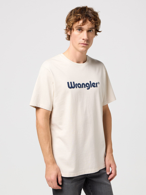 Футболка бавовняна довга чоловіча Wrangler 112350523 XL Біла від Rozetka на платформі USKIDKA Акція на Футболка бавовняна довга чоловіча Wrangler 112350523 XL Біла від Rozetka