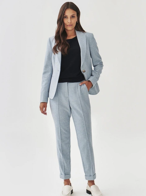 Marynarka damska Tatuum Agnes T2420.021B-744 38 Niebieska (5900142371646) - obraz 3