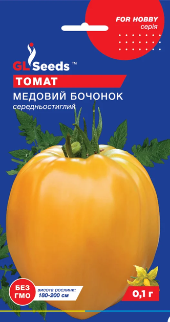 Насіння Томат Медовий бочонок 0,1г GL Seeds - Фото 1 Насіння Томат Медовий бочонок 0,1г GL Seeds - зображення 1