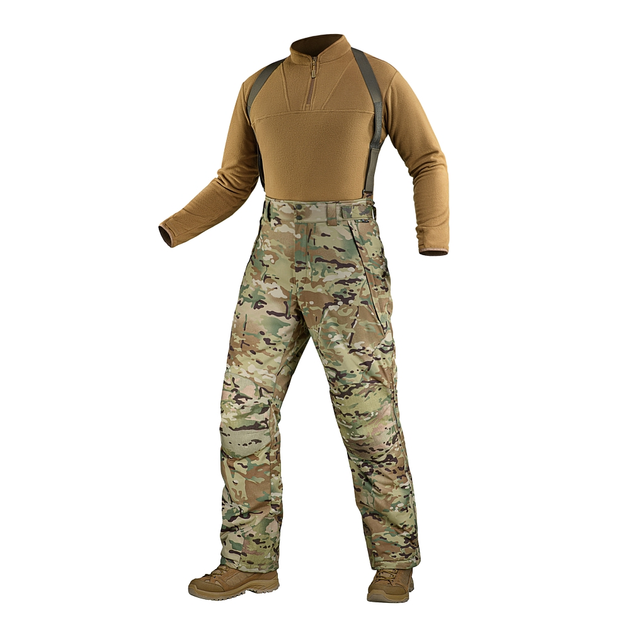 Штани M-Tac зимові Alpha Pro Primaloft Multicam M/L - зображення 1