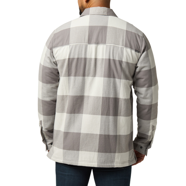 Куртка тактическая демисезонная 5.11 Tactical® Seth Shirt Jacket S Overcast Grey Check - изображение 2