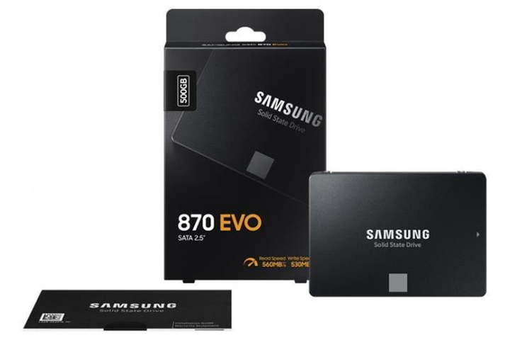 Накопитель SSD 250GB Samsung 870 EVO 2.5" SATAIII MLC (519723) - изображение 5