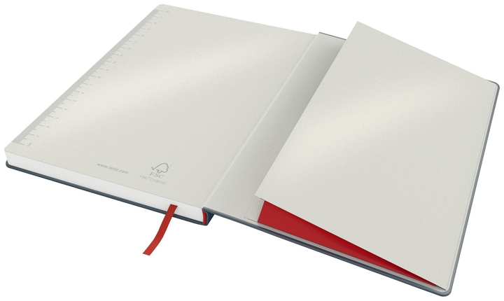 Notatnik Leitz Cosy Notebook Hard Cover Medium A5 szary Linia 80 arkuszy (4002432125920) - obraz 4