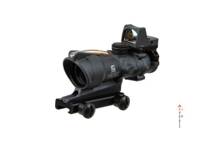 Комплект TRIJICON приціл оптичний ACOG 4x32 BAC і приціл коліматорний RMR 3.25 МОА Gray - зображення 1