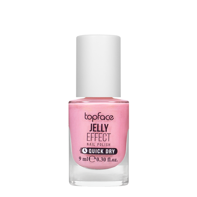Лак для нігтів topface Jelly Effect Nail Polish швидковисихаючий № 66 Розовий із золотим шимером - Фото 1 Лак для нігтів topface Jelly Effect Nail Polish швидковисихаючий № 66 Розовий із золотим шимером - зображення 1