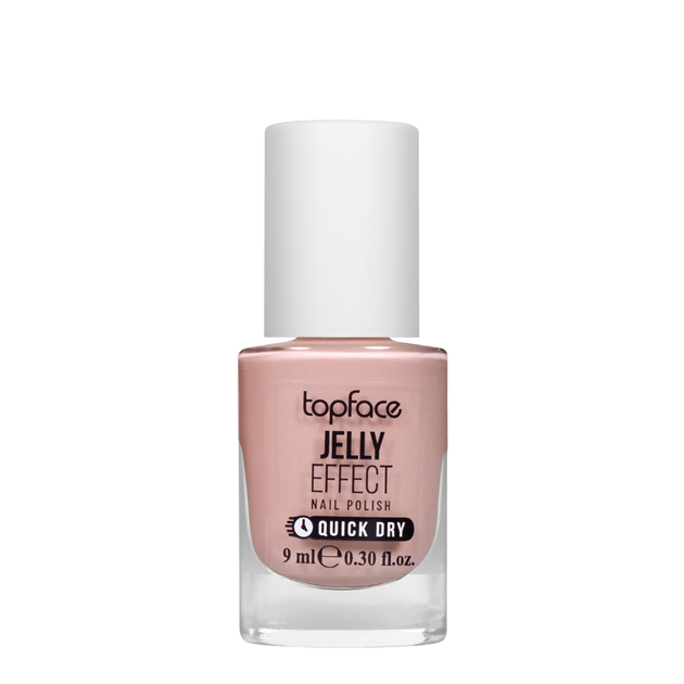 Лак для нігтів topface Jelly Effect Nail Polish швидковисихаючий № 54 Бежевий перламутровий (PT110) - Фото 1 Лак для нігтів topface Jelly Effect Nail Polish швидковисихаючий № 54 Бежевий перламутровий (PT110) - зображення 1