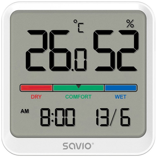 Метеостанция Savio CT-01/W White (5901986048381) - изображение 1
