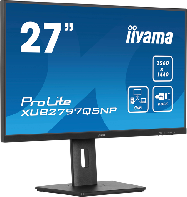 Монітор 27" Iiyama ProLite XUB2797QSNP-B1 - зображення 2