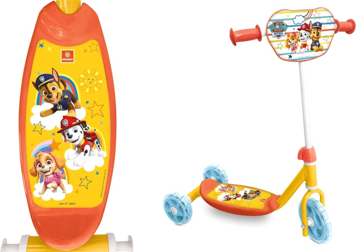 Hulajnoga Mondo The Paw Patrol Trójkołowa (8001011286911) - obraz 1