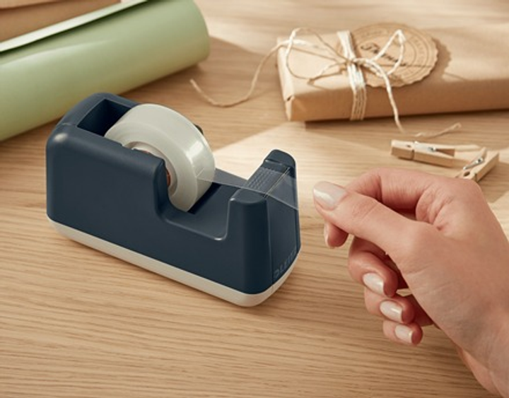 Dyspenser Leitz Cosy Tape do taśmy klejącej szary (4002432124954) - obraz 4
