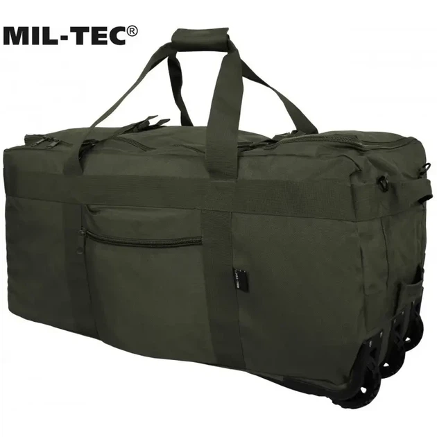 Тактическая Сумка-рюкзак Mil-Tec 118л Олива (13854001) - изображение 6