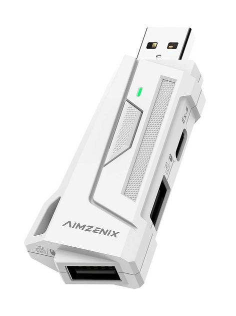 Адаптер игровой Aimzenix AX200 для компьютера конвертер для подключения ...