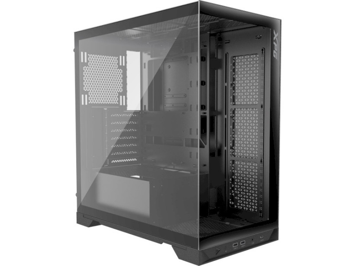 Корпус ADATA XPG INVADER X Tempered Glass Black (INVADERXMTWOF-BKCWW) - зображення 1