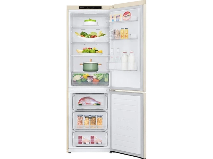 Холодильник з морозильною камерою LG GC-B459SECL - изображение 11