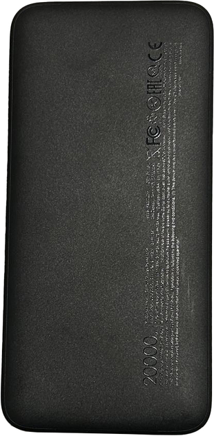 Powerbank Xiaomi Redmi PowerBank 20000 mAh Fast Charge 18W PB200LZM Black (VXN4304GL) (26922/20107113) - Outlet - obraz 3