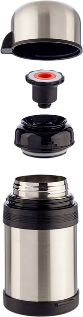 Termos Arte Regal Termo ze stali nierdzewnej z elastycznym uchwytem 800 ml Chrom (8430852570796) - obraz 5