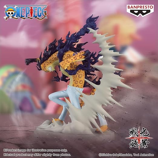 Фигурка Bandai Spirits Ван Пис Роб Луччи Леопард One Piece Rob Lucci Leopard 10 см BS OP RL 10 - изображение 3
