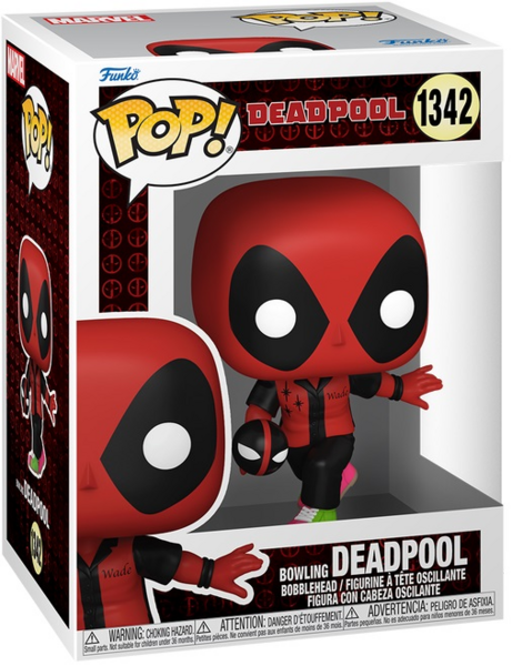 Фигурка Funko Pop Дедпул Deadpool Bowling Deadpool 10 см FP D BD 1342 - Фото 3 Фигурка Funko Pop Дедпул Deadpool Bowling Deadpool 10 см FP D BD 1342 - изображение 3