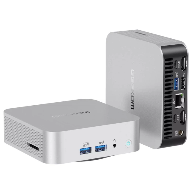 Компьютер GEEKOM Mini PC A8 / Ryzen7 8845HS, 32, 1TB, Radeon 780M