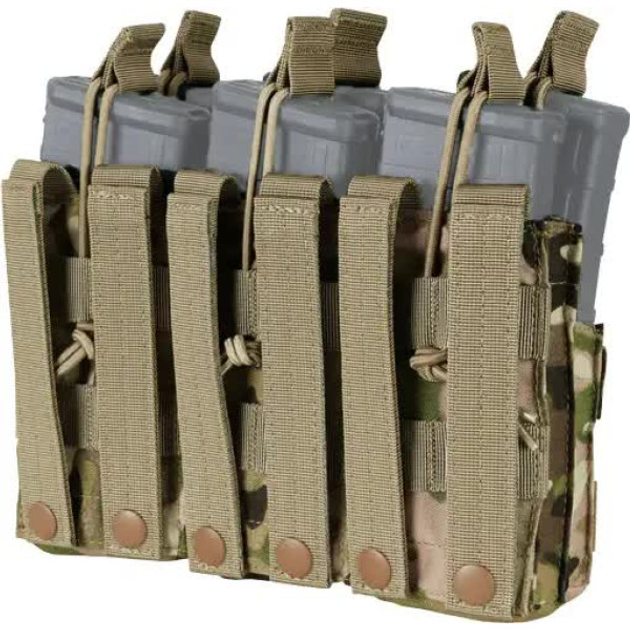 Подсумок Condor Triple Stacker M4 Mag Pouch 14320425 Multicam - изображение 1