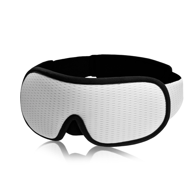 Маска для сна 3D и медитации дышащая повязка breath Brillix на глаза из материала дышащего белая сон маски повязки (AFT-White) + Беруши в подарок - Фото 10 Маска для сна 3D и медитации дышащая повязка breath Brillix на глаза из материала дышащего белая сон маски повязки (AFT-White) + Беруши в подарок - изображение 10