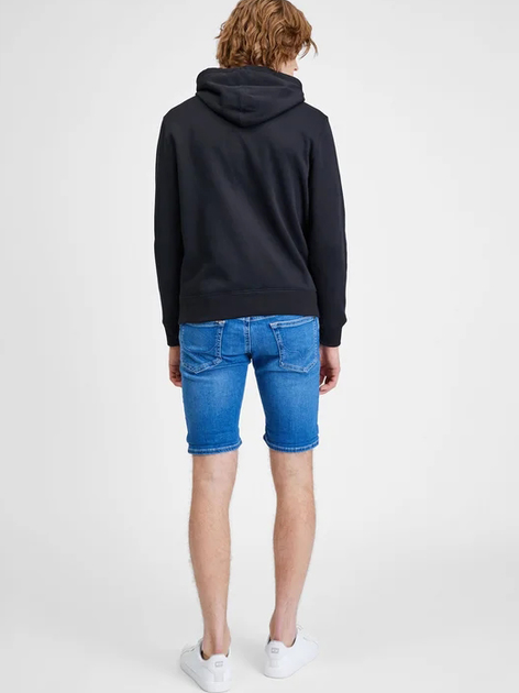 Bluza męska rozpinana streetwear z kapturem GAP 499917-06 L Czarna (1200046477661) - obraz 4