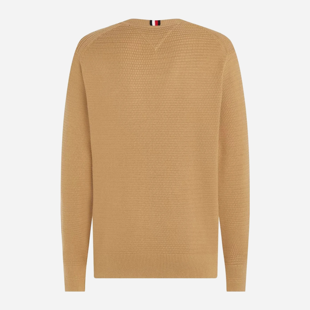 Джемпер чоловічий Tommy Hilfiger Regular Fit MW0MW31576 2XL Бежевий (8720644215487) - зображення 6
