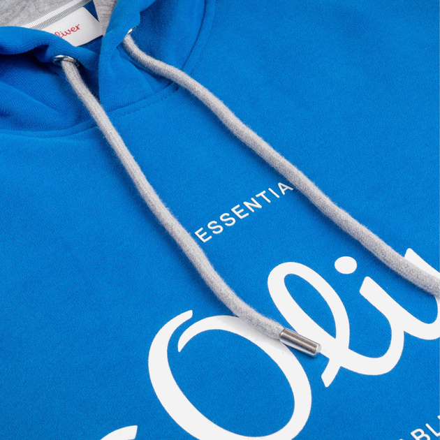 Bluza męska z kapturem s.Oliver Sweatshirt langarm 10.3.11.14.140.2138654-55D1 S Granatowa (4099974735922) - obraz 8