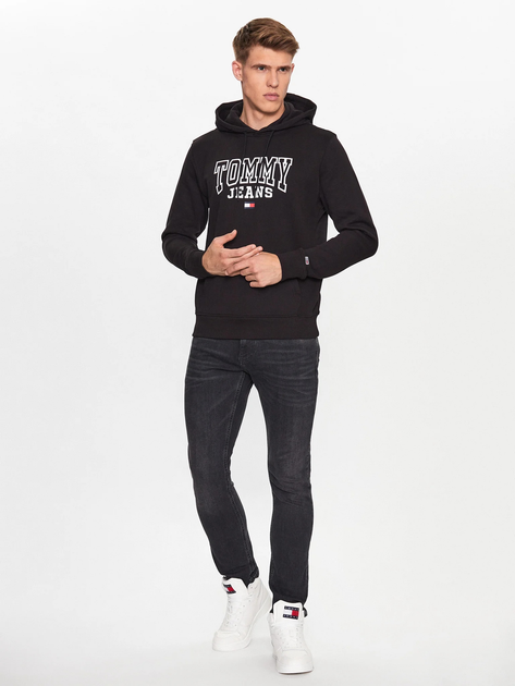 Худі чоловіче Tommy Jeans DM0DM16792-BDS M Чорне (8720644517758) - зображення 3