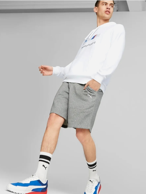 Bluza męska z kapturem Puma BMW MMS ESS FT 53814302 XL Biała (4065453005046) - obraz 3