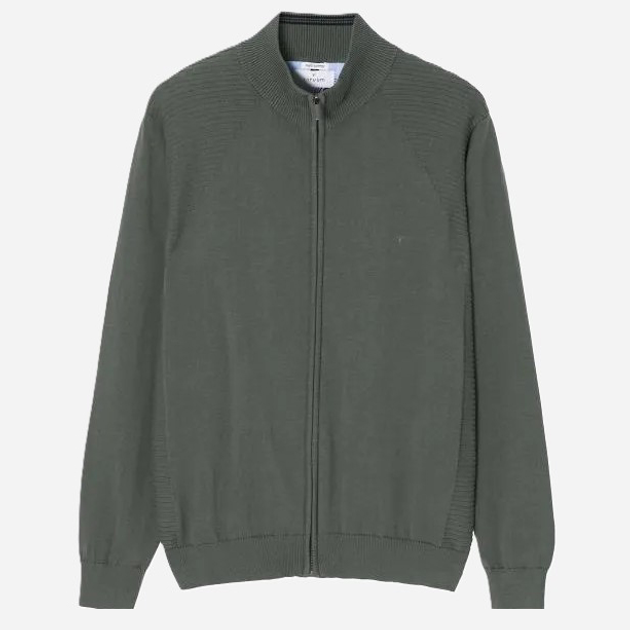 Sweter męski rozpinany na zamek Tatuum SWET T2219.356 M Khaki (5900142173776) - obraz 5