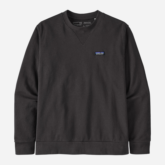 Світшот оверсайз чоловічий Patagonia Regenerative Organic Certified™ Cotton Crewneck Sweatshirt 26346-INBK S Чорний (195699164024) - зображення 6