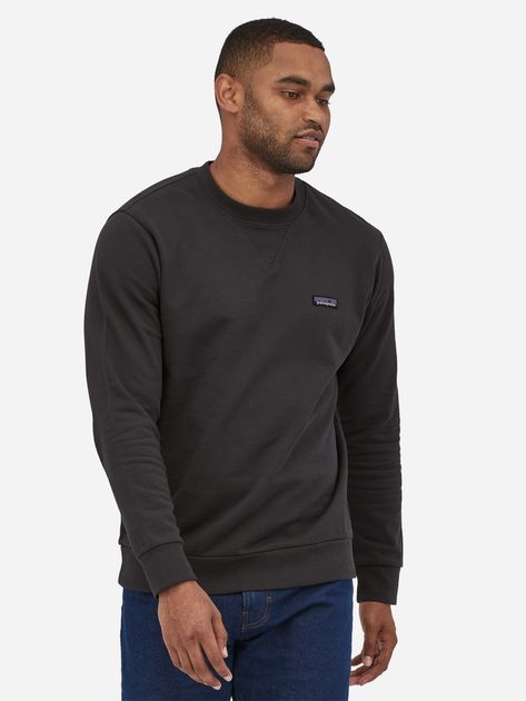 Світшот оверсайз чоловічий Patagonia Regenerative Organic Certified™ Cotton Crewneck Sweatshirt 26346-INBK XL Чорний (195699165250) - зображення 1