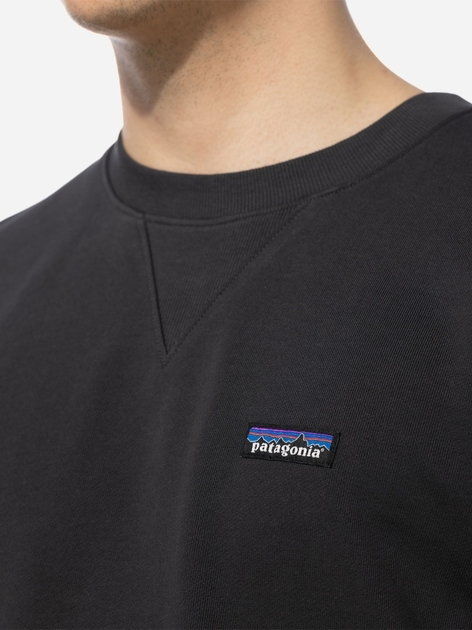 Світшот оверсайз чоловічий Patagonia Regenerative Organic Certified™ Cotton Crewneck Sweatshirt 26346-INBK XL Чорний (195699165250) - зображення 4