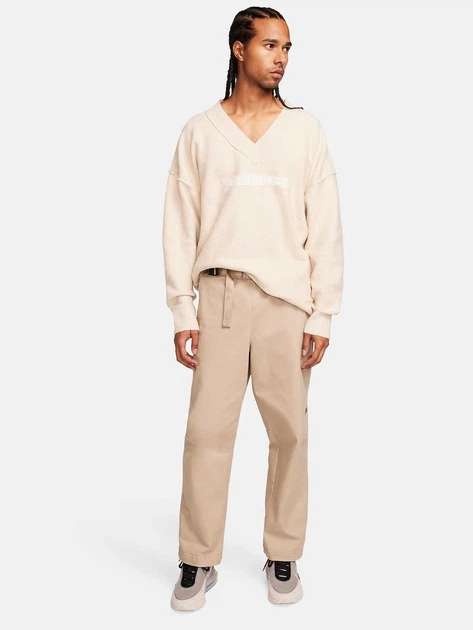 Пуловер чоловічий Nike Tech Pack Knit Jumper FB7809-126 M Бежевий (196969126346) - зображення 3