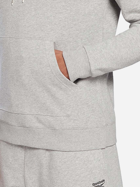 Худі чоловіче Reebok Identity Big 100050292 2XL Сіре (4066751264470) - зображення 6
