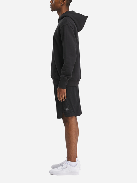 Bluza z kapturem męska Reebok Atr Hoopwear Hoodie 100075817 XL Czarna (1200143304693) - obraz 3