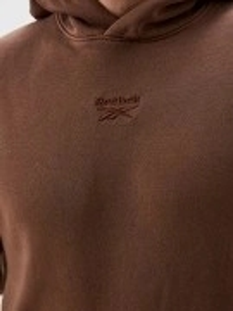 Худі чоловіче Reebok Ri Washed Oth Hood 100205481 XL Коричневе (1200143834299) - зображення 4