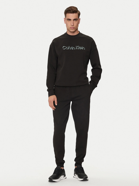 Bluza bez kaptura męska Calvin Klein K10K113081-PC7 XL Czarna (8720109937572) - obraz 3