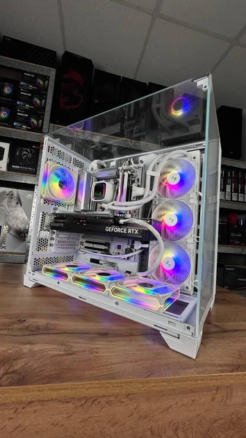 Сборка под заказ: компьютер Lian-Li O11 Vision White Tower / AMD Ryzen 7 7800X3D (8 (16) ядер по 4.2 - 5.0 GHz) / 32 GB DDR5 / 2000 GB SSD M.2 / nVidia GeForce RTX 4070 Ti Super, 16 GB GDDR6X, 256-bit / 850W - изображение 4
