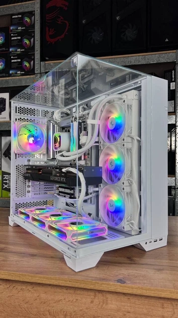 Сборка под заказ: компьютер Lian-Li O11 Vision White Tower / AMD Ryzen 7 7800X3D (8 (16) ядер по 4.2 - 5.0 GHz) / 32 GB DDR5 / 2000 GB SSD M.2 / nVidia GeForce RTX 4070 Ti Super, 16 GB GDDR6X, 256-bit / 850W - изображение 7
