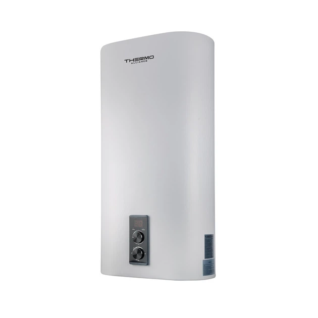 Бойлер электрический Thermo Alliance 50л. "Сухой" ТЭН, Плоский дизайн, Вертикальный монтаж, 2 анода, LED дисплей - изображение 3