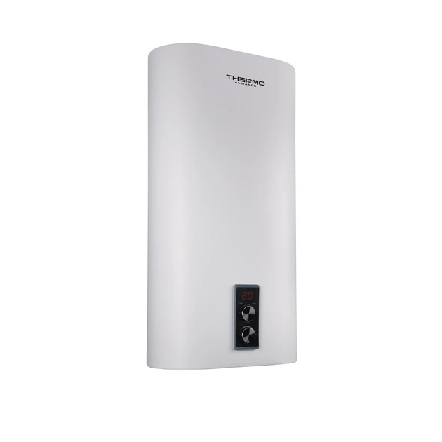 Бойлер электрический Thermo Alliance 50л. "Сухой" ТЭН, Плоский дизайн, Вертикальный монтаж, 2 анода, LED дисплей - изображение 4