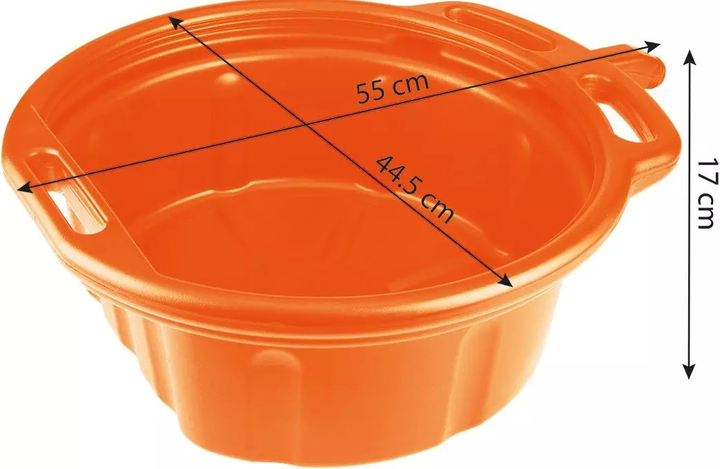 Miska do zlewania oleju NEO Tools 16 l 10-800 (5907558495799) - obraz 5