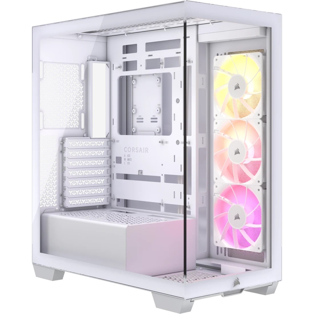 Obudowa Corsair 3500X ARGB Mid-Tower White (CC-9011279-WW) - obraz 1