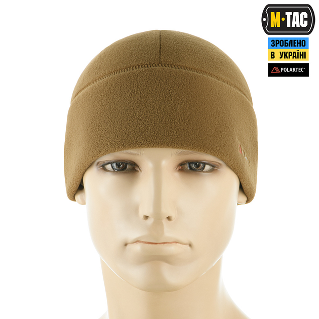 Шапка M-Tac Watch Cap флис Polartec Coyote Brown L - изображение 2